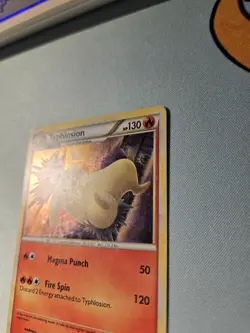 [MP] Typhlosion 32/123 - Cracked Ice Holo Theme Deck Exclusives HGSS Pokemon TCG - Image 3