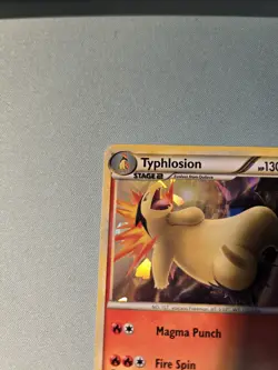 [MP] Typhlosion 32/123 - Cracked Ice Holo Theme Deck Exclusives HGSS Pokemon TCG - Image 4