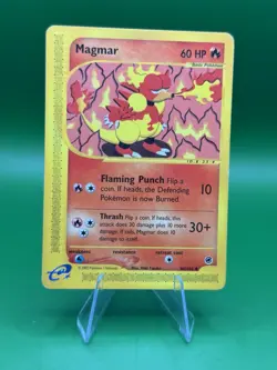 Pokemon Magmar 86/165 Expedition Reverse Holo E-Reader WOTC 2002 - Image 1