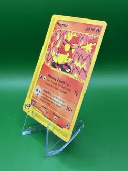 Pokemon Magmar 86/165 Expedition Reverse Holo E-Reader WOTC 2002 - Image 2