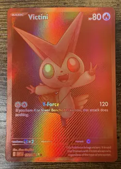 Pokemon TCG Victini EX White Flare Black Bolt 172/086 English See Photos - Image 1