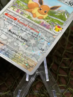 *SWIRL* EEVEE 074/131 Pokemon Day 2025 COSMIC ~Pokemon TCG: Prismatic Evolutions - Image 4