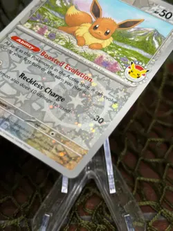 *SWIRL* EEVEE 074/131 Pokemon Day 2025 COSMIC ~Pokemon TCG: Prismatic Evolutions - Image 5