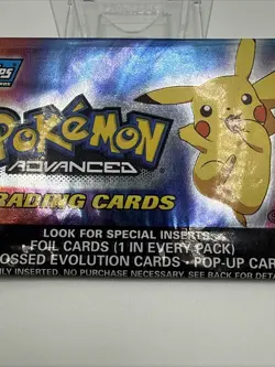 POKEMON Advanced TOPPS Booster Pack - 2003 Vintage SEALED - Pikachu (Rare) ++ - Image 3