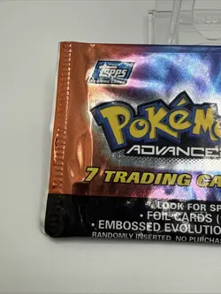 POKEMON Advanced TOPPS Booster Pack - 2003 Vintage SEALED - Pikachu (Rare) ++ - Image 4