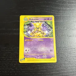 Expedition 033/165 Alakazam Pokemon TCG LP - Image 1