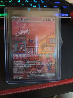 Mew EX 053 Scarlet & Violet Promo Holo Pokemon TCG Card NM Condition - Image 1
