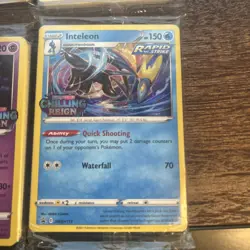 Pokemon SEALED Set of 4 Chilling Reign Prerelease Promos SWSH112 SWSH113 SWSH114 - Image 5