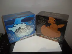 Elite Trainer Box ETB Lot! Pokemon Stellar Crown ETB & Shining Fates ETB Sealed - Image 1
