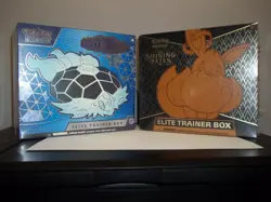 Elite Trainer Box ETB Lot! Pokemon Stellar Crown ETB & Shining Fates ETB Sealed - Image 2