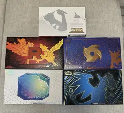 Lot of 5 EMPTY Pokemon UPC’s Box Only - Image 1