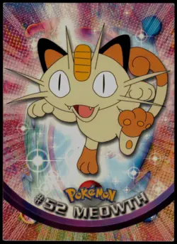 Pokemon TCG Pokemon Meowth Meowth Pokemon 1999 Topps TV - Image 1