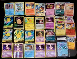 Personal Collection Lot of 30 Vintage Pokemon Cards NM To HP CGC Charizard Mew - Image 1