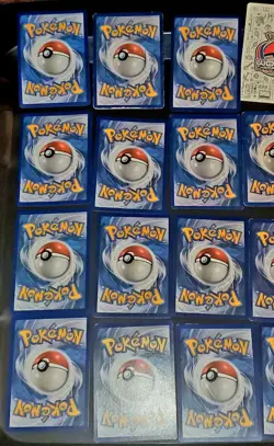 Personal Collection Lot of 30 Vintage Pokemon Cards NM To HP CGC Charizard Mew - Image 3