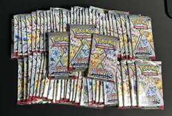 Lot of 64 Prismatic Evolutions Booster Packs - Pokemon TCG - New SEALED - Image 1