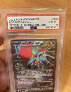 Pokemon Roaring Moon EX Special Illustration Rare PSA 10 Paradox Rift 251/182 - Image 3