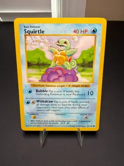 1999 Pokemon Shadowless Base Set Starter Trio Bulbasaur Charmander Squirtle WOTC - Image 3