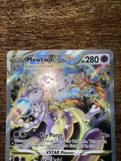Pokemon Mewtwo VSTAR GG44/GG70 Ultra Rare Holo Crown Zenith Galarian Gallery - Image 2
