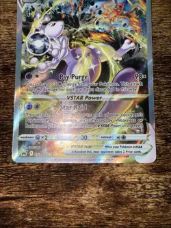 Pokemon Mewtwo VSTAR GG44/GG70 Ultra Rare Holo Crown Zenith Galarian Gallery - Image 3