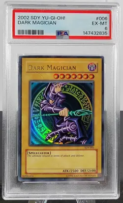 PSA 6 - Dark Magician SDY-006 ULTRA RARE Yugioh - Image 1