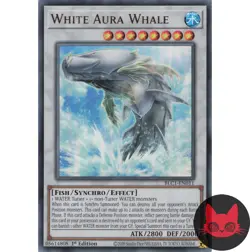 Yugioh White Aura Whale BLC1-EN011 Gold Ultra Rare 1st Edition NM - Image 1