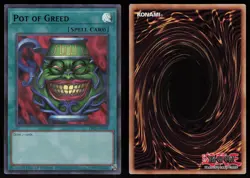 Pot of Greed TBC1-EN001 Ultra Rare The Pot Collection Yu-Gi-Oh - Image 3