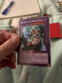 Yugioh TCG Dark Magician Girl the Dragon Knight (Platinum Secret Rare RA03-EN258 - Image 3