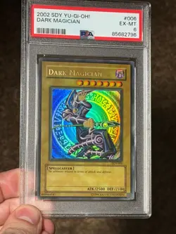 Dark Magician SDY-006 Ultra Rare FADED Yugioh PSA 6 *796 - Image 4
