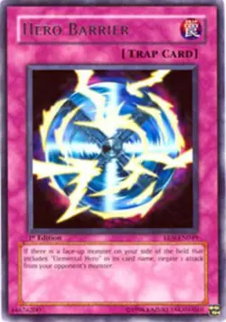 Hero Barrier - EEN-EN049 - Rare - Unlimited Edition - Damaged - Image 1