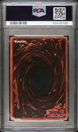 Blue Eyes White Dragon SDK-001 HEAVY FOIL BLEED ERROR PSA 3 *105 - Image 2