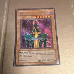 Konami Yu-Gi-Oh! Jinzo PSV-000 Pharaoh's Servant Unlimited Secret Rare ATK 2400 - Image 1