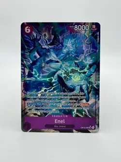 IN HAND Enel OP15-060 SR Alt Art Adventure On Kami’s Island ENGLISH ONE PIECE - Image 1