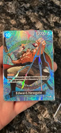 ONE PIECE OP-15 Adventure on kami's Island OP13-042 SP Edward Newgate English - Image 1