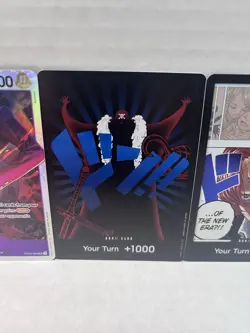 One Piece CCG 5x Gum-Gum Giant - Sanji SR - 2 Don Cards English - Image 3