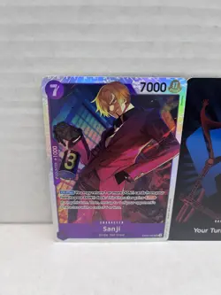 One Piece CCG 5x Gum-Gum Giant - Sanji SR - 2 Don Cards English - Image 5