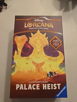New - Disney Lorcana TCG Factory Sealed Illumineer’s Quest Palace Heist Box - Image 1