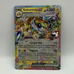 Galvantula EX 051/142 Prize Pack Series Play Stamped Pokemon Card - Image 2