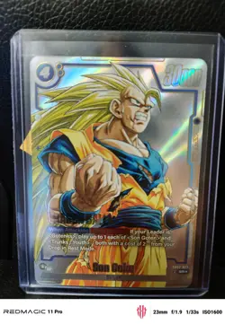 Dragon Ball Super Card – Son Goku SB02-023 (Alternate Art) Fusion World Manga 02 - Image 1