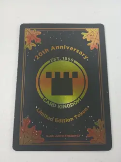 MTG Card Kingdom 20th Anniversary FOIL Squirrel Token Magic The Gathering NM - Image 2