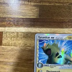Tyranitar ex (Delta Species) 99/101 Dragon Frontiers 150 HP Holo Pokemon Card - Image 3