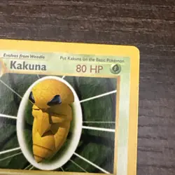 Pokemon Card Kakuna 33/102 Base Set 1st Edition Shadowless Uncommon 335💎LP💎 - Image 3