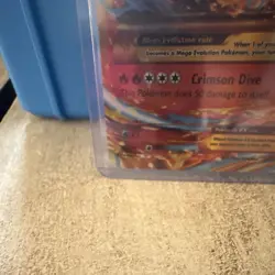 Pokemon TCG Mixed Card Lot Mega Charizard EX, Mew EX, Foil, Storage Box - Image 4