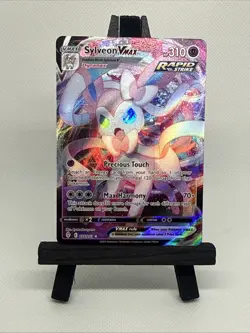 Pokemon Card Sylveon Vmax 075/203 Evolving Skies Full Art Ultra Rare NM - Image 1