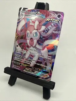 Pokemon Card Sylveon Vmax 075/203 Evolving Skies Full Art Ultra Rare NM - Image 2