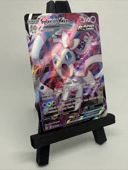 Pokemon Card Sylveon Vmax 075/203 Evolving Skies Full Art Ultra Rare NM - Image 3