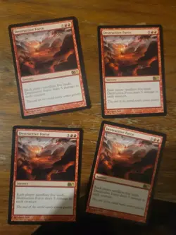 4x Destructive Force Core Set 2011 (M11) MTG Magic The Gathering Card Vintage - Image 1