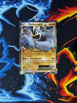 Pokemon TCG Machamp EX XY Black Star Promos Holo Card XY108 - Image 1