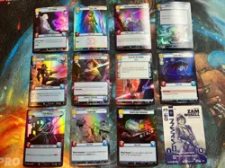 Star Wars: Unlimited - 12x HYPERSPACE FOIL Cards - Vigilance Aspect (1/3) - Image 1