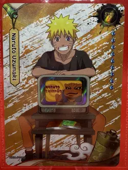 Naruto Shippuden - Naruto Uzumaki PSA Magazine Promo Card Sealed NM - Image 1