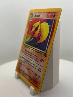 Flareon Holo Rare 3/64 Jungle Set Pokemon Card WOTC 1999 LP - Image 5